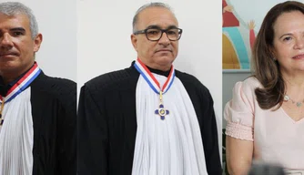 José Wilson Ferreira de Araújo Júnior, Aderson Antônio Brito Nogueira e Lucicleide Pereira Belo.