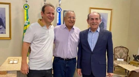 Castro Neto, Dr. Pessoa e Marcelo Castro.