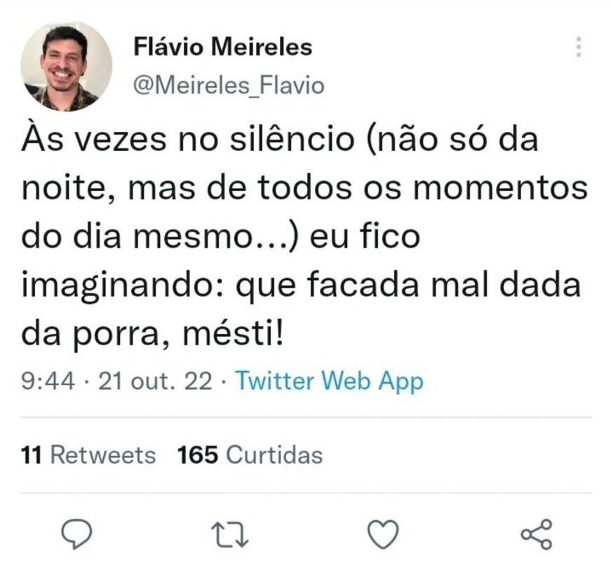 Flávio Meireles é demitido da Rede Clube após desejar a morte de Bolsonaro
