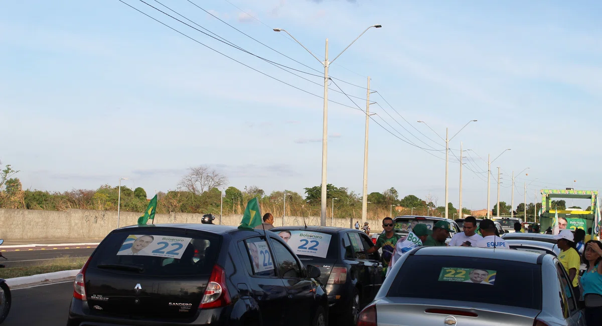Carreata da Liberdade em prol do candidato Jair Bolsonaro.