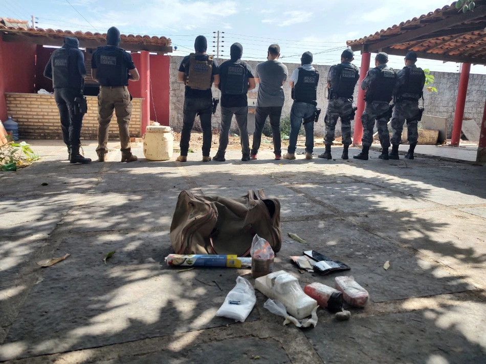 Força Tarefa prende dois suspeitos por tráfico de drogas em Parnaíba