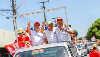 Carreata em apoio a campanha de Lula em Teresina.