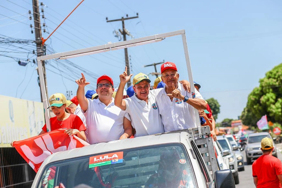 Carreata em apoio a campanha de Lula em Teresina.