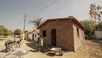 Melhoria habitacional no Quilombo Mimbó.