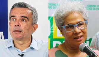 Washington Bonfim e Regina Sousa