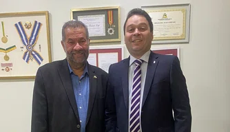 Vereador Evandro Hidd e Presidente nacional do PDT, Carlos Lupi.