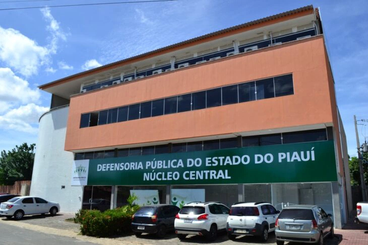 Atendimento criminal da Defensoria Pública do Piauí.