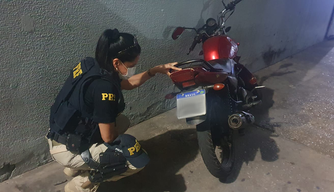 PRF prende homem e recupera motocicleta em Teresina.