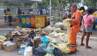 SEMDUh recolhe 102 toneladas de recicláveis no mês de novembro em Teresina.