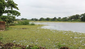 Lagoa localizada na Vila Inferninho no bairro São Joaquim