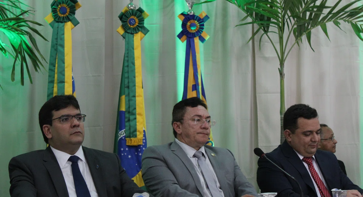 Rafael Fonteles, Paulo César e Toninho de Caridade.