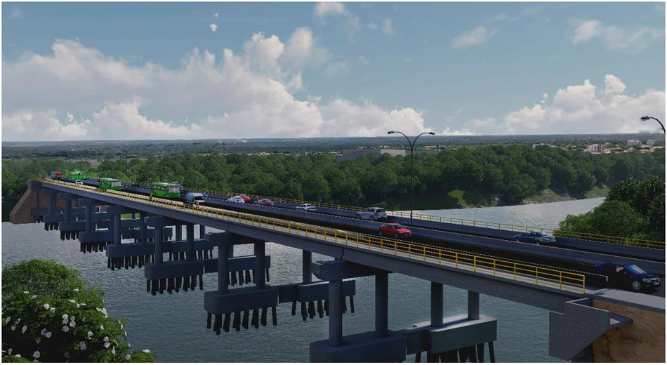 Nova ponte em Teresina.