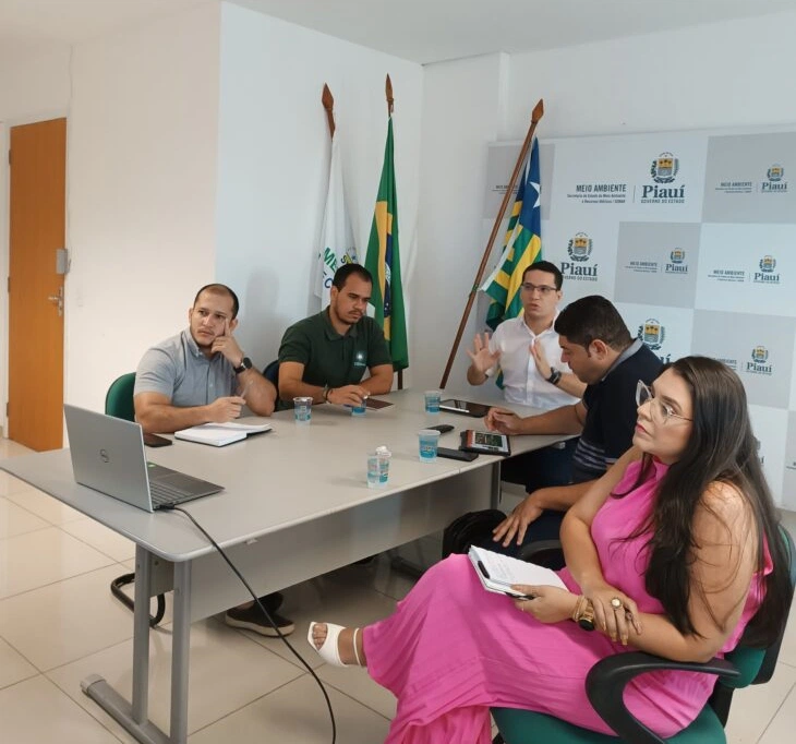 Semar e Seplan discutem busca por investimentos  em projetos de sustentabilidade no Piauí.