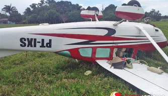 Avião monomotor caí na cidade de Juara em Mato-Grosso.