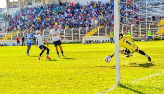 Estádio de futebol no município de Floriano.