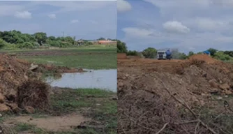 Margens da Lagoa do Araín em Campo Maior.