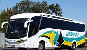 Ônibus da empresa Viação Transpiauí.
