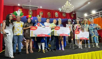 Dr. Pessoa premia Majestades do Carnaval em Teresina.
