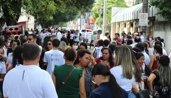 Manifestação no HGV