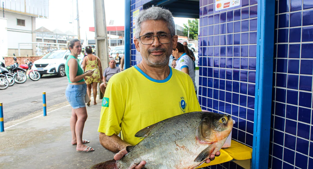 Início da Quaresma no Mercada do Peixe em Teresina
