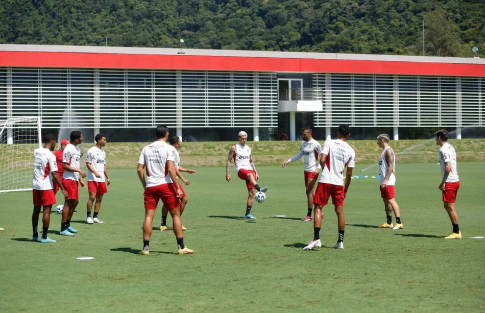 Flamengo em treino