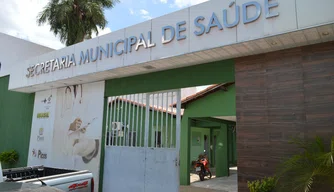 Fachada da Secretaria de Saúde de Picos.