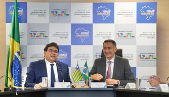Governador Rafael Fonteles e Ministro Waldez Goés