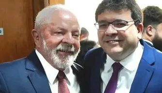 Rafael Fonteles e Lula.