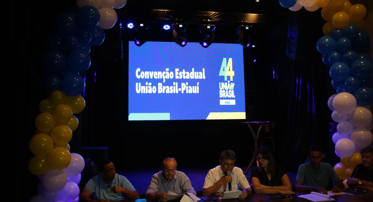 Convenção estadual do União Brasil no Piauí.