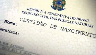 Certidão de Nascimento.