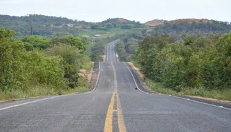 Estrada em São João do Piauí