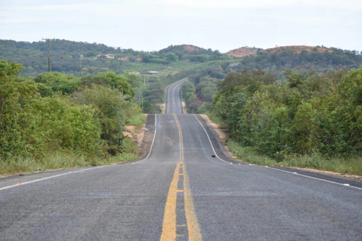 Estrada em São João do Piauí