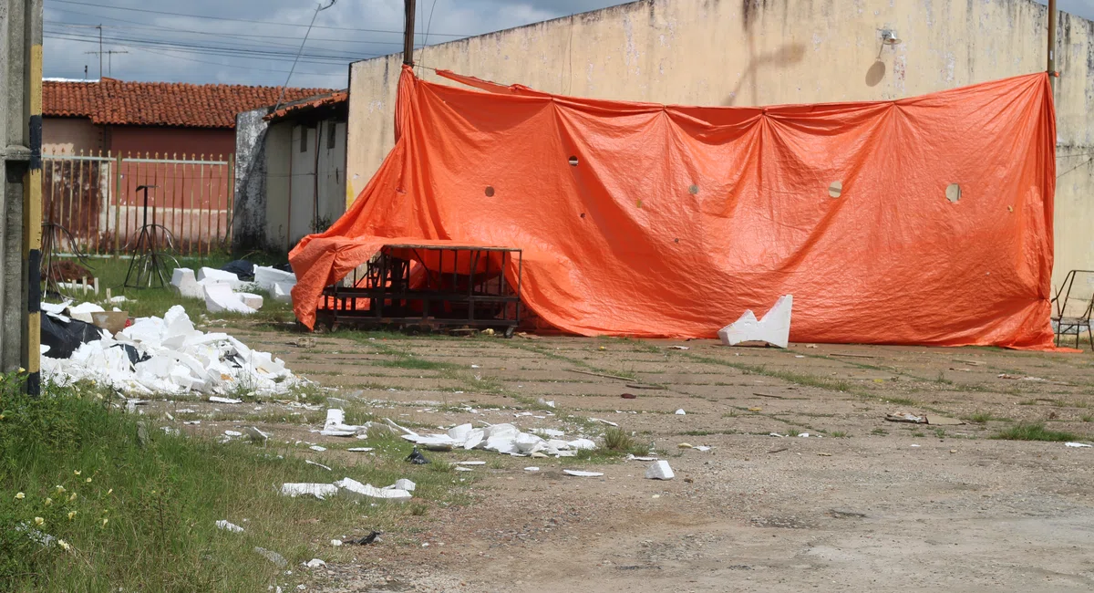 Lojistas denunciam estrutura precária no Centro de Produção do Mocambinho