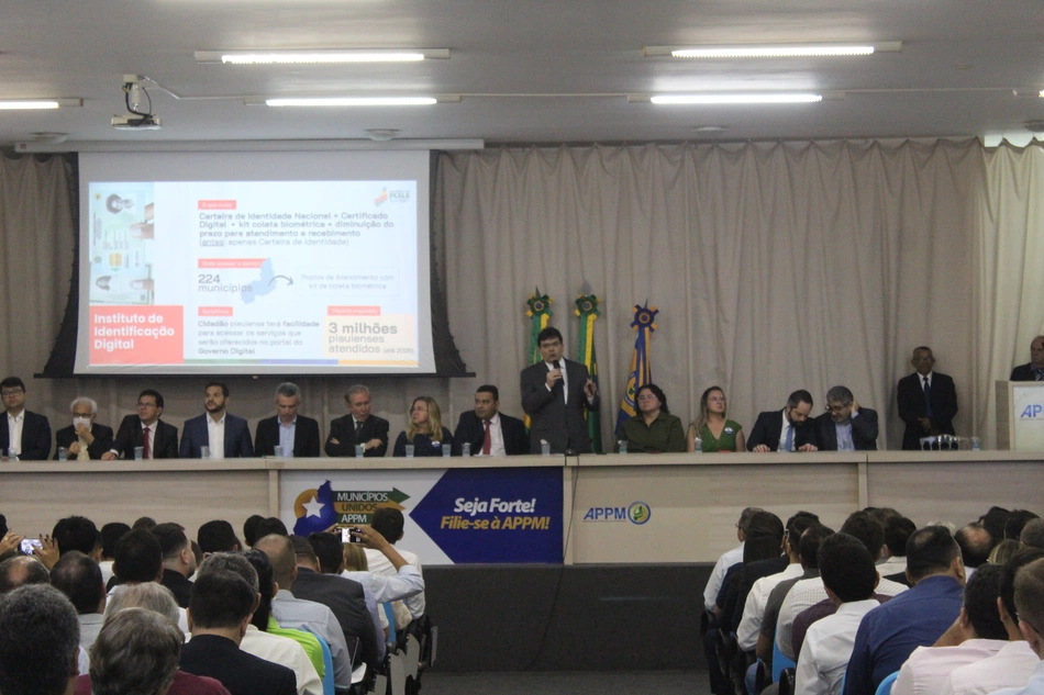 Encontro de prefeitos com o governador