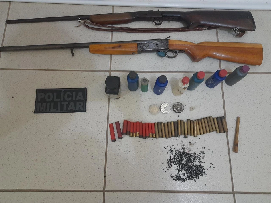 Homem é preso por porte ilegal de arma de fogo em Eliseu Martins
