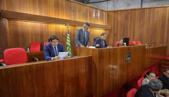 sessão plenária da Assembleia Legislativa do Piauí