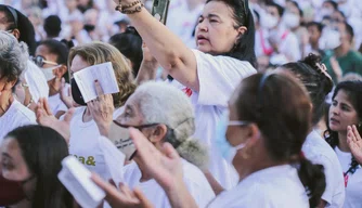 Fiéis na Caminhada da Fraternidade