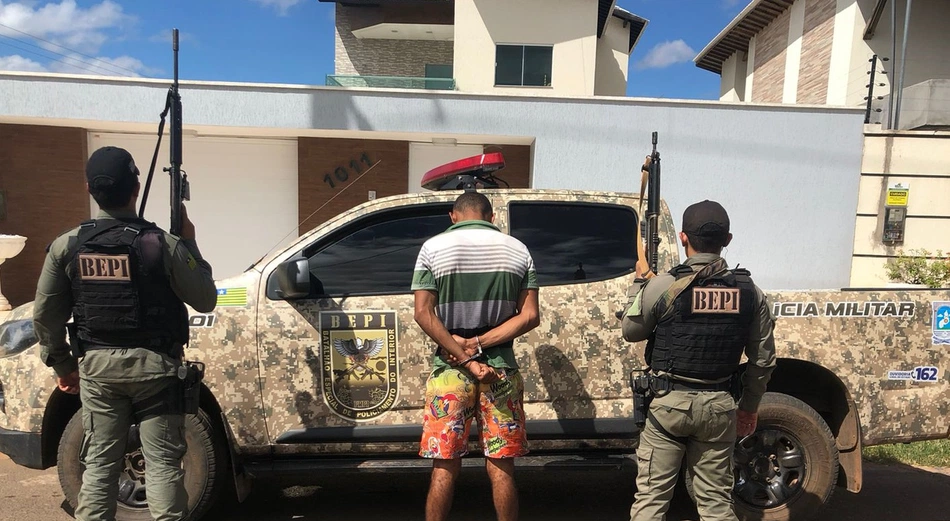 Suspeito de homicídio é preso no município de Picos.