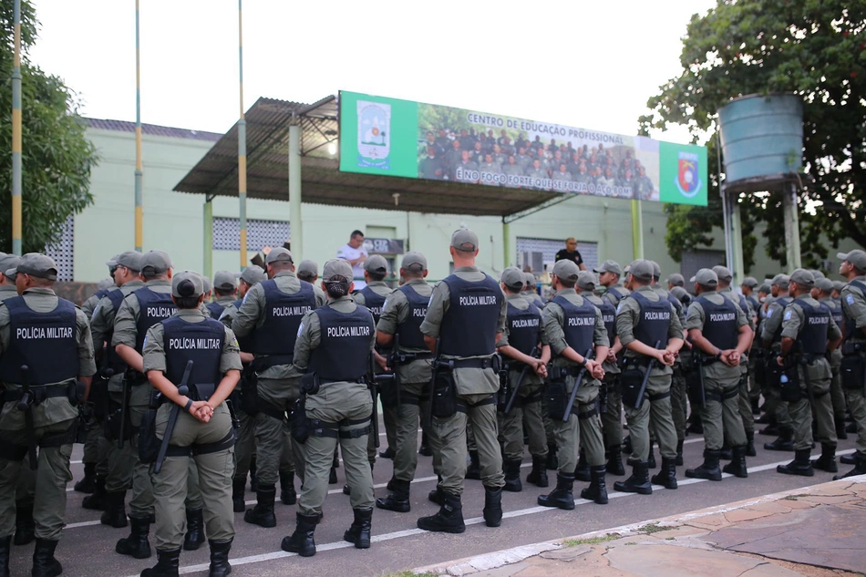 Polícia Militar realiza formação de 1.100 agentes no Piauí.