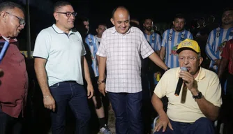 Dr. Pessoa inaugura campo de futebol na Chapadinha Sul.