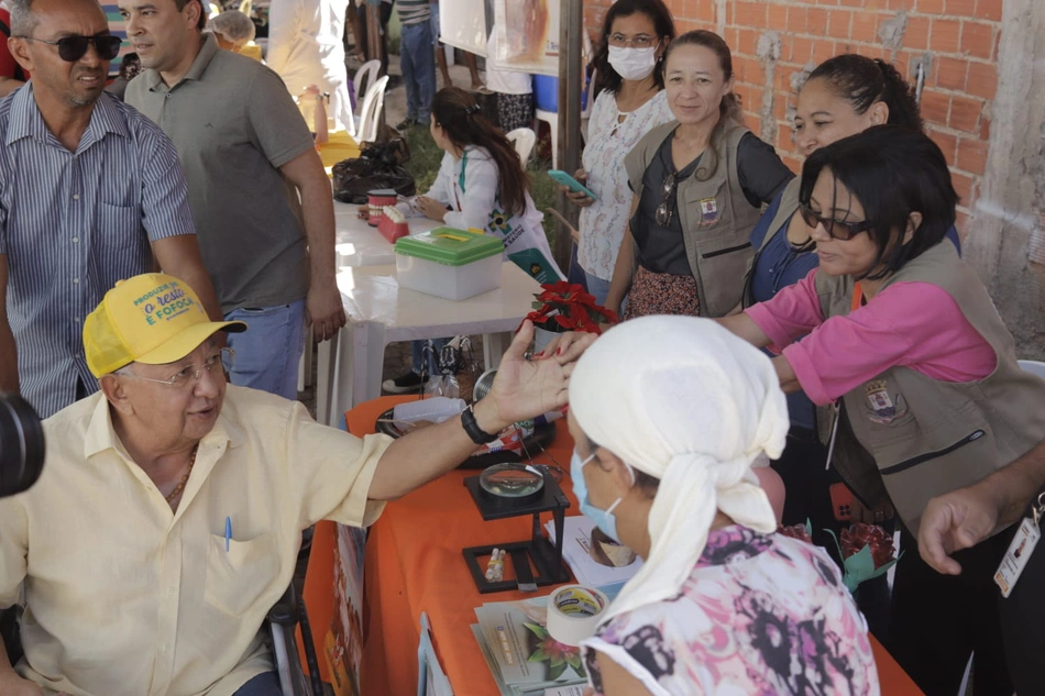 Dr.Pessoa participa de ação social com moradores da zona Sul