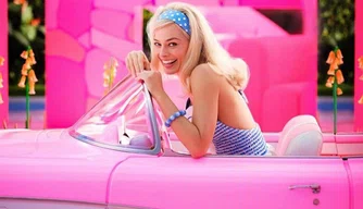 Protagonista de "Barbie", atriz Margot Robbie Protagonista de "Barbie", atriz Margot Robbie