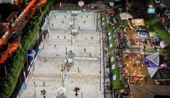 Circuito de Beach Tennis realizado em Picos