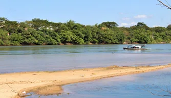 Rio Parnaíba em Teresina