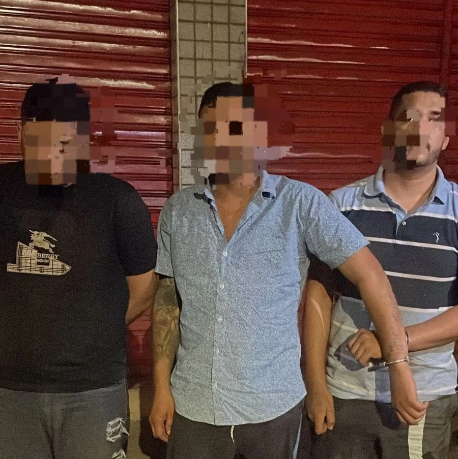 Criminosos presos suspeitos de roubo a joalheria, em Teresina