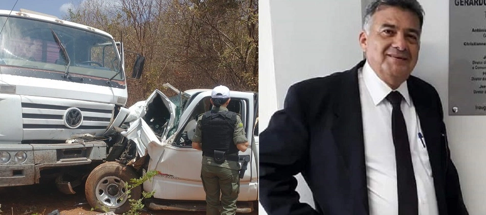 Advogado Gerardo Cavalcante morre em acidente com caminhão em Bom Princípio.