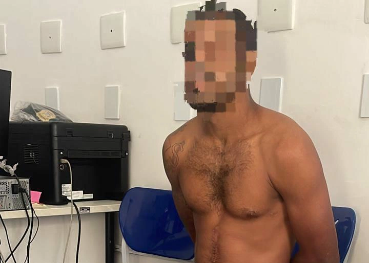 Homem preso pela Polícia Civil