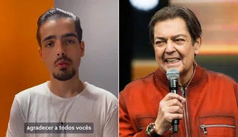 Filho de Faustão, João Guilherme, em vídeo publicado no Instagram