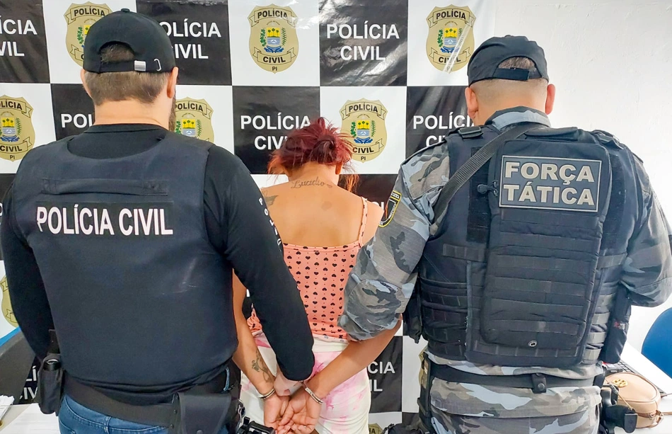 Polícia Civil deflagra operação e prende mulher em Redenção do Gurgueia.