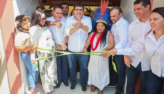 Rafael Fonteles inaugura Museu indígena